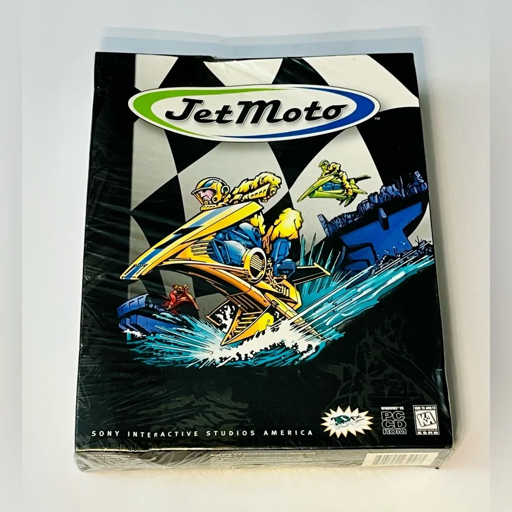 RARE HTF Jet Moto (PC CD, 1997)